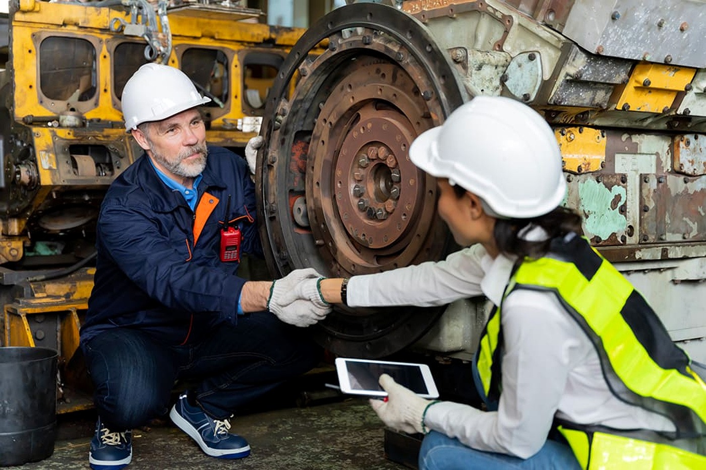 Equipamento especializado em processo de preparação e manutenção